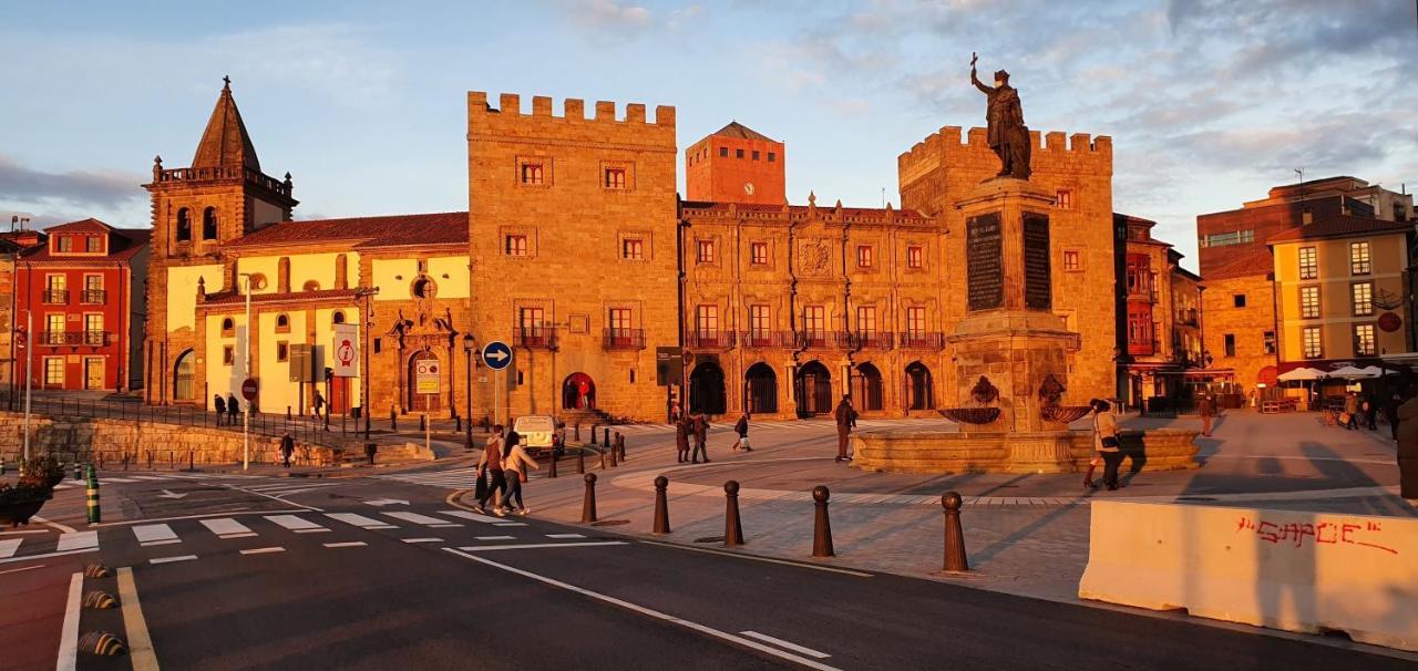 Casa Lantoxana Apartment Gijón Exterior foto